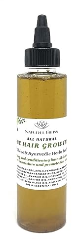 Croton Zambesicus (also know as Chebe powder) Hair Growth Oil & Ayurvedic Herbs (4 oz)