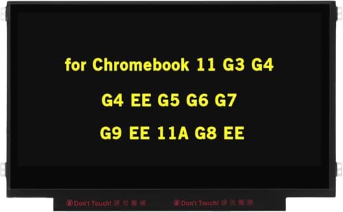 11.6" New Screen Replacement B116XTN02.3 for HP Chromebook 11 G3 G4 G4 EE G5 G6 G7 G9 EE 11A G8 EE Non Touch, ProBook 11 G2, Stream 11 Pro G3 Series 30Pin LED LCD Display Screen Panel