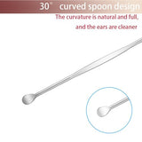 Mix Earpick Ear Wax Remover Cleaning Tool,Stainless Steel Earwax Removal Tool