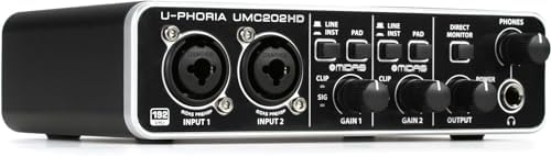 Behringer U-Phoria UMC202HD USB Audio Interface