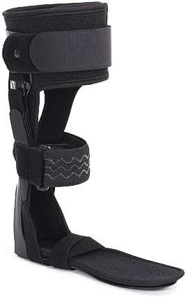 Medical AFO Foot Drop Brace Ankle Foot Orthosis Drop Foot Stabilizer Support for Walking with Shoe for Men and Women for Stroke, MS, Hemiplegia Foot Drop, ALS (Medium-Left)