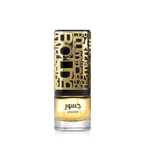 Lattafa Jasoor Eau De Parfum Spray for Men, 3.4 Ounce