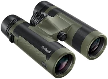 Bushnell R5 10x42 Binoculars with Vault Lite Bino Chest Harness, Phase 3 Coatings, Dielectric Coatings, EXO Barrier, IPX7 Waterproof - Binoculars for Wildlife Observation and Bird Watching