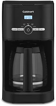 Cuisinart DCC-1120BKFR Classic 12-Cup Programmable Coffee Maker, Black - Certified Refurbished