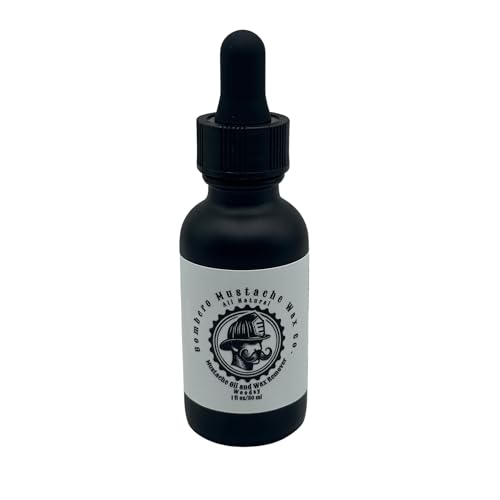 Mustache Wax Remover - Gentle & Effective Formula for Easy Wax Removal | Hydrating, Residue-Free Finish for a Perfect Mustache! (Woodsy)