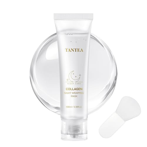 Collagen Night Wrapping Mask - Hydrating & Firming Overnight Face Mask for Pore Refinement, Natural Radiance, and Elasticity Boost - Gentle for All Skin Types - 100ml / 3.38fl oz