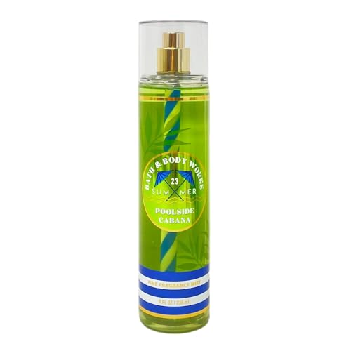 Bath & Body Works Fine Fragrance Body Spray Mist 8 fl oz / 236 mL (Poolside Cabana)