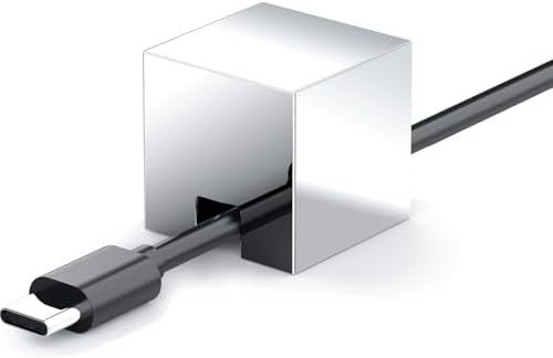 Cord organizer 304 Stainless Steel Cable Holder, Cable management Aesthetic Cute Desk Accessories, Office Computer Desk Organizers, Cord Management, Charging Wire Nightstand Organizer