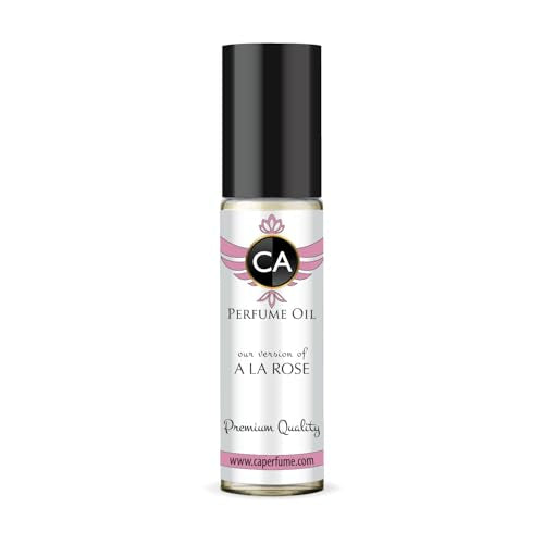 CA Perfume Impression of A La Rose for Women Fragrance Body Oil Roll-On 0.3 Fl Oz/10ml