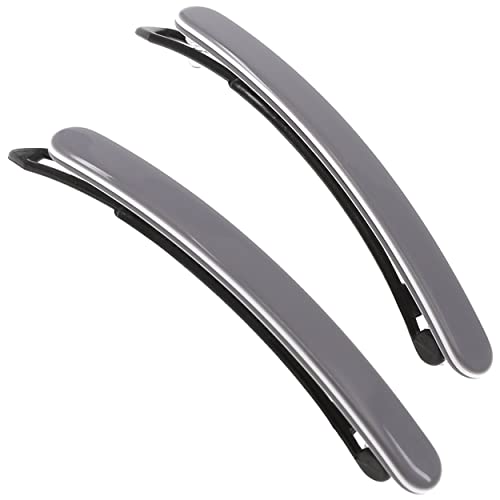 Camila Paris CP3375 French Hair Barrettes Clips for Women, Handmade, Girls Side Slide-in Barrette Clip, Hair Accessories for Women. Strong Hold No Slip Grip Fashion Durable Styling, Made in France