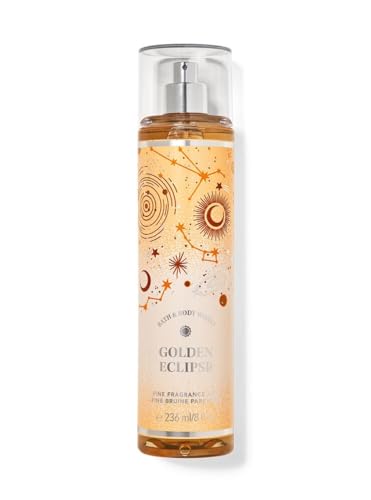 Bath & Body Works Fine Fragrance Body Spray Mist 8 fl oz / 236 mL (Golden Eclipse)
