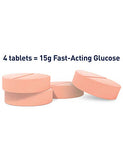 TRUEplus Glucose Tablets, Orange Flavor - 6X 10ct Tubes