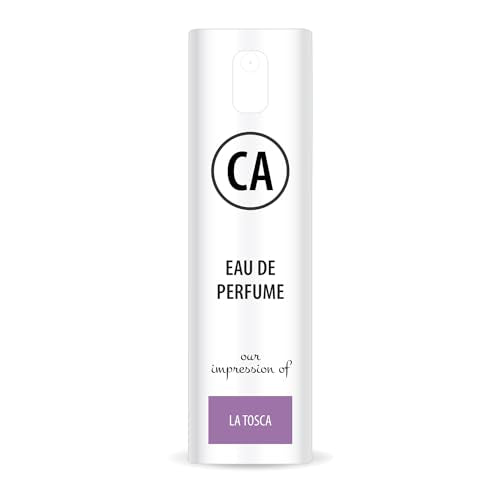 CA Perfume Impression of La Tosca For Women Eau de Parfum Spray Atomizer Bottle 0.33 Fl Oz-X1