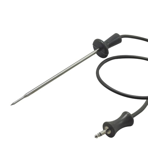WP9755542 KitchenAid Oven Temperature Probe Sensor -Meat Thermometer Replacement for Model 9755542, Stainless Steel Food Probe Compatible with KitchenAid Ovens (Baking, Roasting, Grilling)