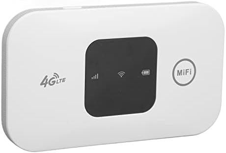 4G LTE Unlocked Hotspot Device, Mobile Hotspot Router with SIM Card Slot, Up to 150Mbps Download Speed, Support 10 Users Connection, Portable for Travel