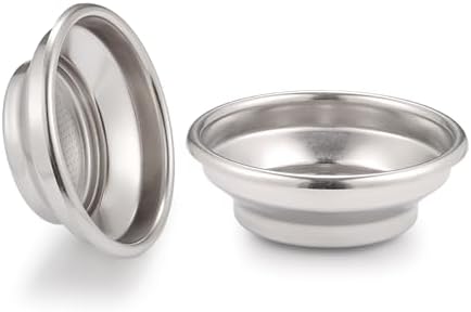 Pressurized filter basket compatible with Breville sage BES870/875/880/878/840/810 Barista Infuser bambino plus BES 500 One Cup Dual Wall Filter, 54mm coffee machine replacement accessories