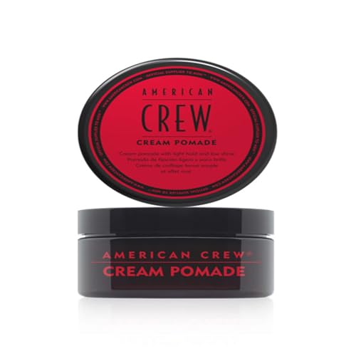 American Crew Men's Hair Pomade (OLD VERSION), Like Hair Gel with Light Hold & Low Shine, 3 Oz (Pack of 1)