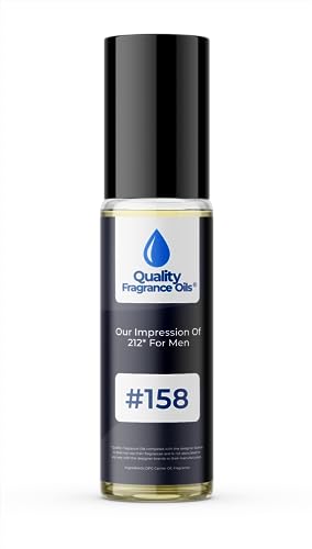 Quality Fragrance Oils' Impression #158, Inspired by 212 for Men (10ml Roll On)