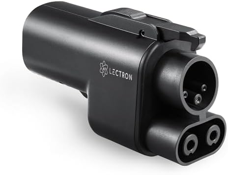 Lectron NACS to CCS Electric Vehicle Adapter - 500 Amps / 1,000V - Compatible with Tesla Superchargers - Fast Charge CCS1 EVs with Vortex Plug [Check with Your Automaker for Compatibility]