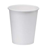 NYHI 300 Pack 6 oz White Paper Disposable Cups Hot Cold Beverage Drinking Cup for Water Juice Coffee or Tea Ideal for Water Coolers Party or Coffee On the Go