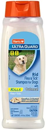 Hartz UltraGuard Rid Flea & Tick Oatmeal Dog Shampoo, Model:3270002305