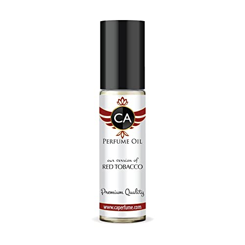 CA Perfume Club Impression of Mncr Red Tobacco For Women & Men Replica Body Oil Dupes Concentrated Fragrance Clone Alcohol-Free Grand Quality Sample Size Type For Parfums Cologne 0.3 Fl Oz/10ml