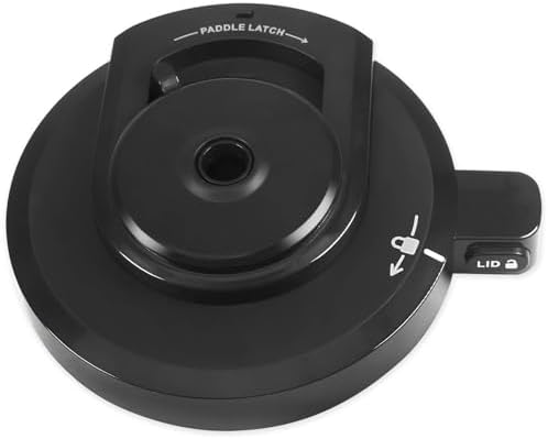 Outer Bowl Lid for Ninja NC301 Ice Cream Maker, Reusable Ninja Creami Replacement Lid, Creami Accessories Compatible with Ninja NC299AMZ/NC301/NC300/NC201/NC101 Series (NO Paddle)