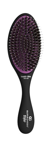 Olivia Garden Recycled Plastic Styler (Smooth & Shine) - Black