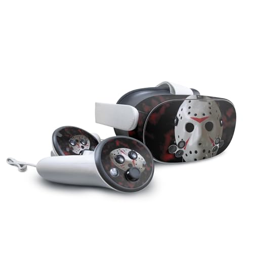 VR Skin Compatible with Meta Quest 3S - 13th Nightmare - Premium 3M Vinyl Protective Wrap Decal Cover - Easy to Apply | Crafted in The USA by MightySkins