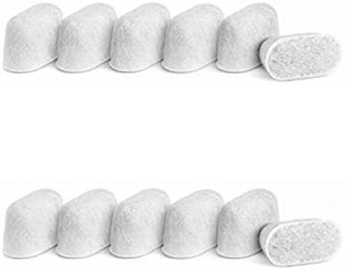 Nispira Premium Water Filter Replacement with Ion Exchange Resin Compatible with Breville Coffee Machine BWF100-12 Filters