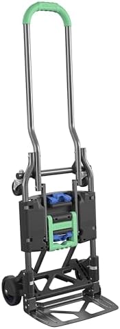 COSCO Shifter Multi-Position Folding Hand Truck and Cart, 300 lb. Weight Capacity, Green, 12222PBG1E
