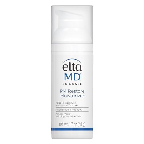 EltaMD PM Restore Face Moisturizer, Night Moisturizer for Face, Restores Skin Elasticity and Vitality Overnight, Safe For All Skin Types