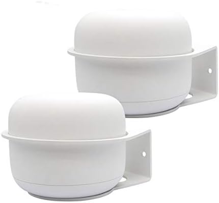 ALLICAVER Google Nest WiFi Wall Mount, Sturdy Metal Made Wall Mount Bracket Compatible with Google Nest WiFi Router and Google WiFi Router