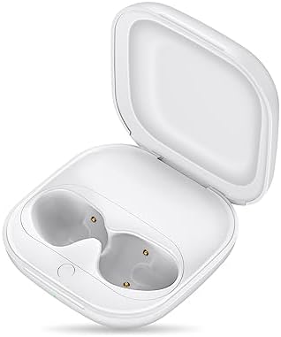 Jinstyles Charging Case Replacement Compatible for Beats Fit Pro, Portable Charger Case Support to Wireless Pairing, with Sync Button, 700mAh Built-in Battery, Charge Earbuds 3 Times, White