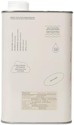 DedCool Liquid Laundry Dedtergent (Xtra Milk, 32 fl oz), Luxurious Fragrance, Scented, Removes Stains, Ideal for 60 Washes, Infused with Natural Essential Oils, Vegan, Non-Toxic, Cruelty & Dye Free