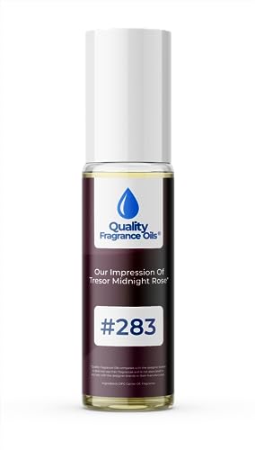 Quality Fragrance Oils' Impression #283, Generic Fragrance Compatible with Tresor Midnight Rose (10ml Roll On)
