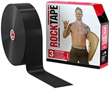 Rocktape Uncut Bulk Kinesiology Tape, Continuous Roll (Packaging May Vary)