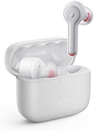 Soundcore Anker Liberty Air 2 Wireless Earbuds, Diamond-Inspired Drivers, Bluetooth Earphones, 4 Mics, Noise Reduction, 28H Playtime, HearID, Bluetooth 5, Wireless Charging, for Calls, Home Office