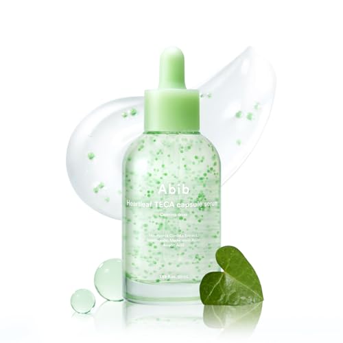 Abib Heartleaf Teca Capsule Serum Calming Drop 1.69 fl oz, Centella Asiatica & Niacinamide Serum for Soothing, Acne Treatment for Face, Korean Skin Care for Oily Skin