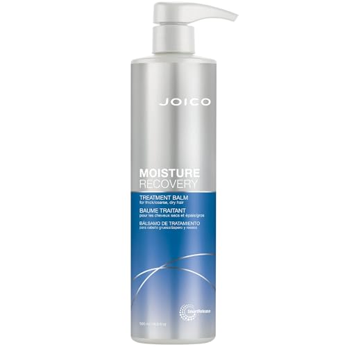 Joico Moisture Recovery Treatment Balm | For Thick, Coarse, Dry Hair | Replenish Moisture | Restore Smoothness & Elasticity | Strengthen Hair | Reduce Breakage & Frizz | With Jojoba Oil & Shea Butter