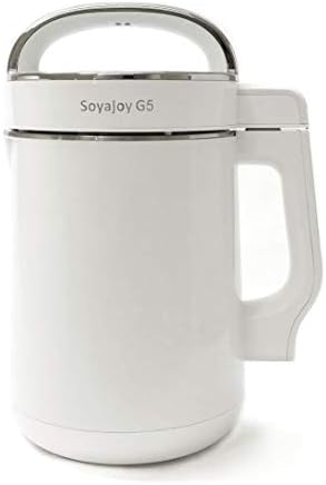SoyaJoy G5 8in1 Milk Maker | Soy Milk, soaked or dry beans, Almond milk, quinoa milk, Nut Milk, Oat Milk, Cashew Milk | + Soups, Porridges, hot cocoa | Self-Cleaning | Raw Milk Program