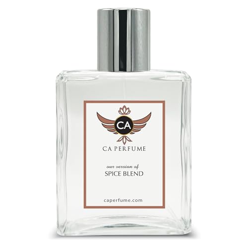 CA Perfume Impression of Spice Blend For Women & Men Replica Fragrance Dupes Eau de Parfum Spray Bottle 3.4 Fl Oz/100ml-X1