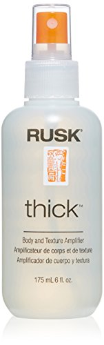 RUSK Designer Collection Thick Body and Texture Amplifier, Gives Hair Incredible Body, Creates Texture and Volume, Anyone with Fine, Limp, Lazy Hair