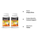 Vitamin C 1000mg (per Serving), Airborne Citrus Chewable Tablets (116ct), Gluten-Free Immune Support Supplement, with Vitamins A C E, ZINC, Selenium, Echinacea & Ginger, Antioxidants (Pack of 2)