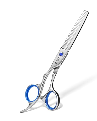 ULG Left-Handed Hair Thinning Scissors, Thinning Shear for Hair Cutting 6.5 inch Professional Barber Scissors Salon Texturizing Shears Made of Japanese Stainless Steel