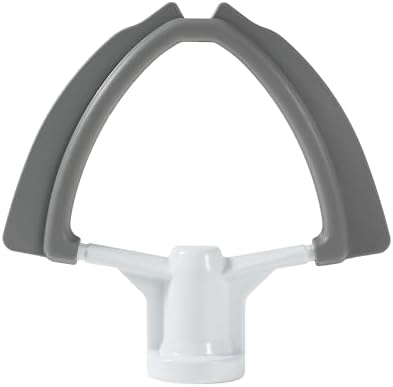 3.5 QT Flex Edge Beater for KitchenAid Artisan Mini Mixer KSM3316X, KSM3311X, KFE35T mixer paddle with flexible silicone edge bowl scraper.