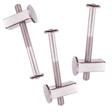 Bed Bolts HEAVY DUTY M8/8mm /Replacement/Fixing Kits Square end/Block Nuts (1 Square Nut + 1 Bolt)