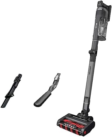 Shark UZ865H Stratos Cordless Vacuum with Clean Sense IQ, DuoClean PowerFins HairPro, Includes Duster Crevice Tool & Anti-Allergen Brush, Up to 50 Minute Runtime, Gray (Renewed)