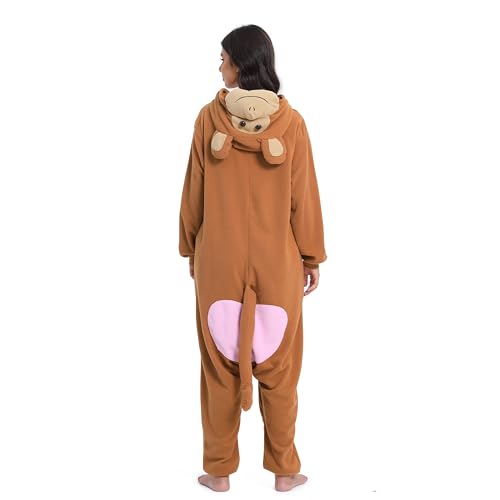 Wishliker Unisex Adult Onesie Costume Halloween Christmas Cosplay Animal Cartoon Pajamas