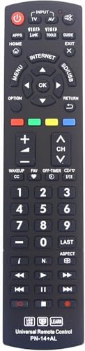 Replacement Remote Control for All Panasonic TVs. 1 Year Warranty